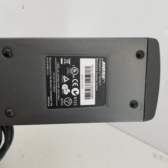 Bose Companion 2 Series II Multimedia Computer Desktop Speaker System - Picture 9 of 10